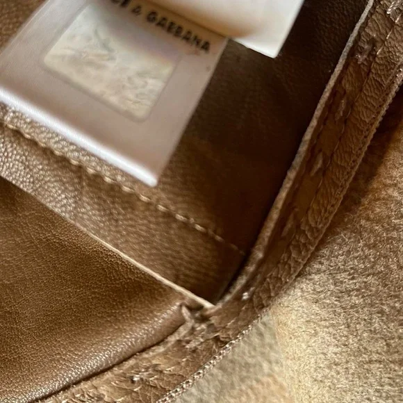 Dolce & Gabbana Tan Suede Leather Vest - Picture 9 of 13